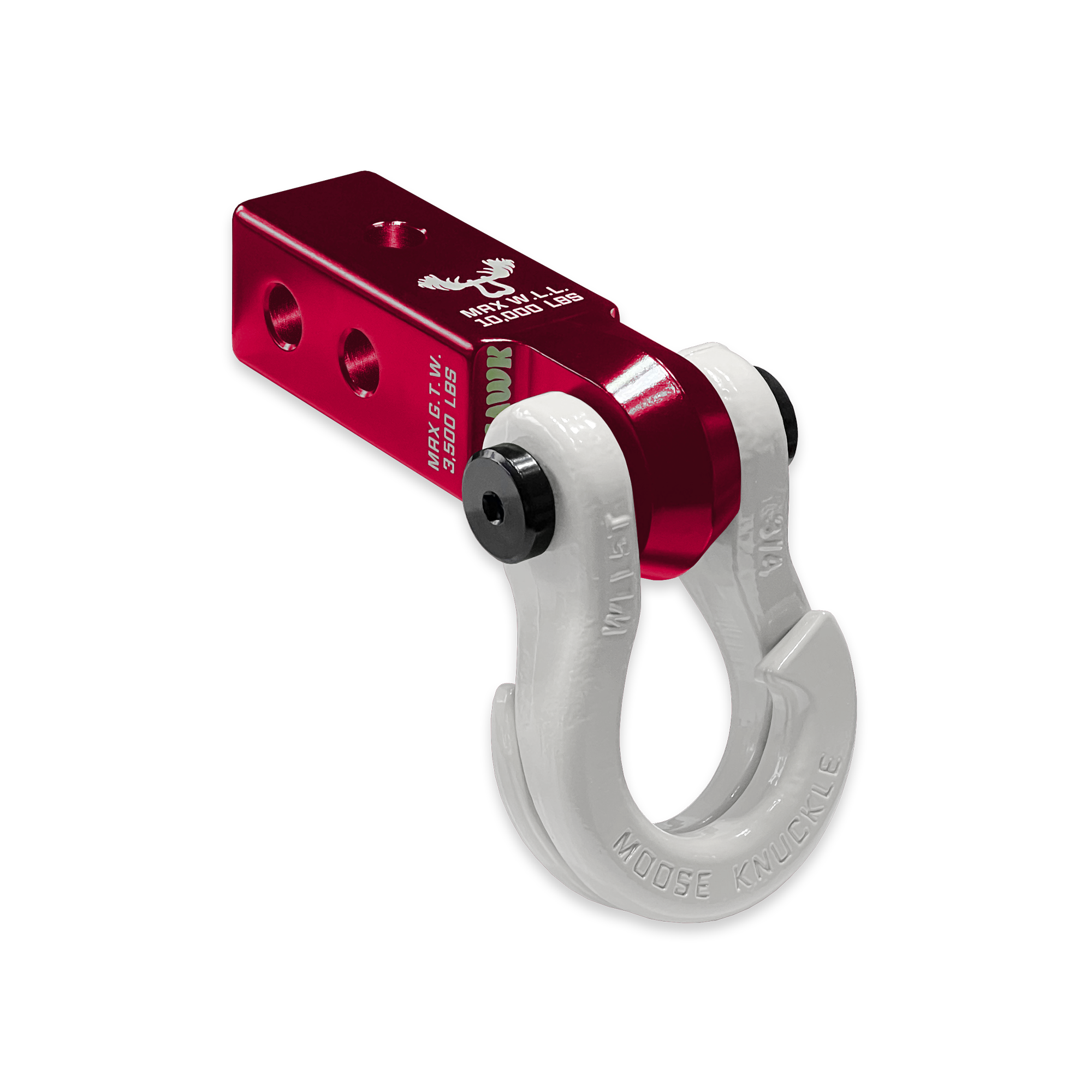 Photo of Jowl™ 3/4 Split Shackle™ and Mohawk 2.0 Receiver Combo by Forward Notion, LLC - Premium Recovery Gear for UTVs / Side by Sides