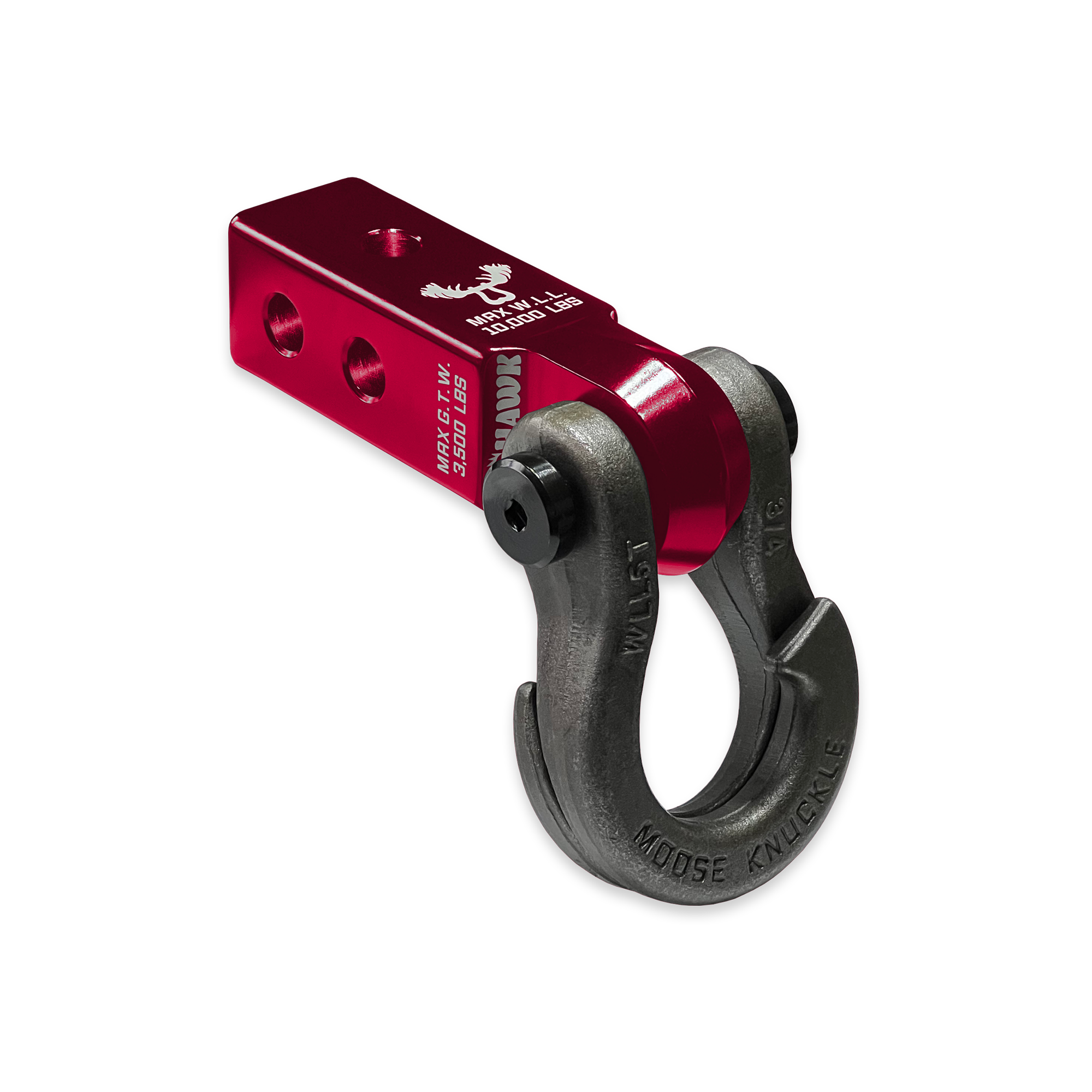 Photo of Jowl™ 3/4 Split Shackle™ and Mohawk 2.0 Receiver Combo by Forward Notion, LLC - Premium Recovery Gear for UTVs / Side by Sides