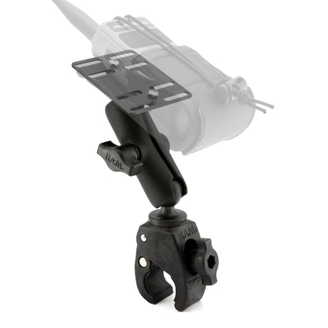 Photo of Motorcycle RAM Mount for Handheld Radios by Rugged Radios - Premium for UTVs / Side by Sides