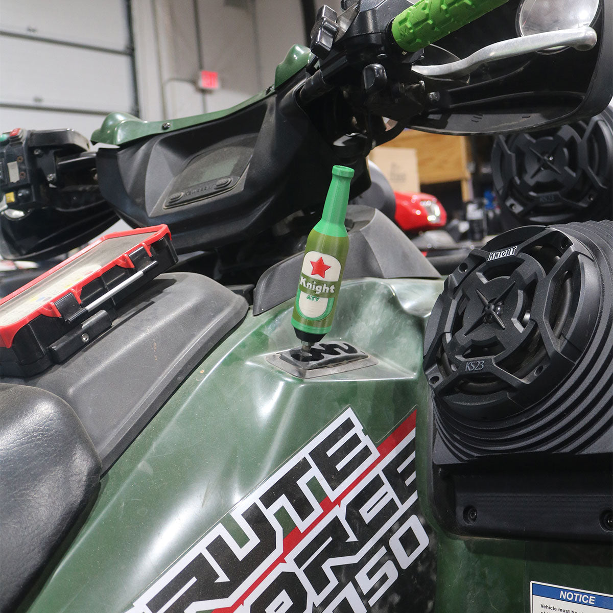 Photo of Shift Knob - Beer Bottle #1 style! by Knight ATV - Premium for UTVs / Side by Sides