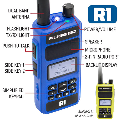 Photo of RUGGED Wired Driver and Crew Chief Racing Kit with R1 Radios by Rugged Radios - Premium for UTVs / Side by Sides