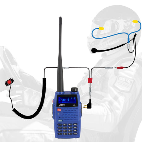 Photo of NASCAR Driver Only Communication Kit with V3 Radio by Rugged Radios - Premium for UTVs / Side by Sides