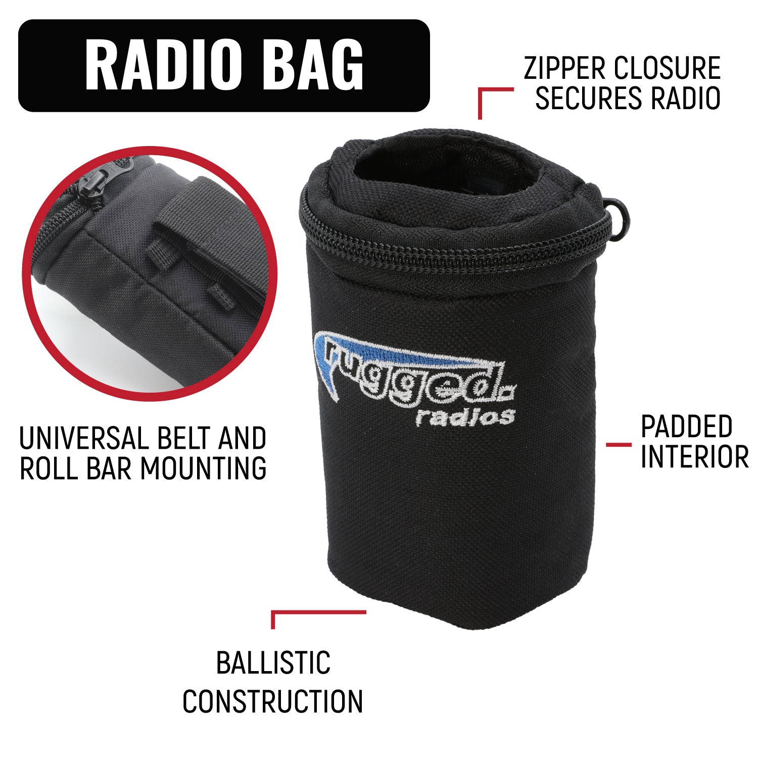 Photo of NASCAR Driver and Crew Chief Racing Kit with V3 Radios by Rugged Radios - Premium for UTVs / Side by Sides