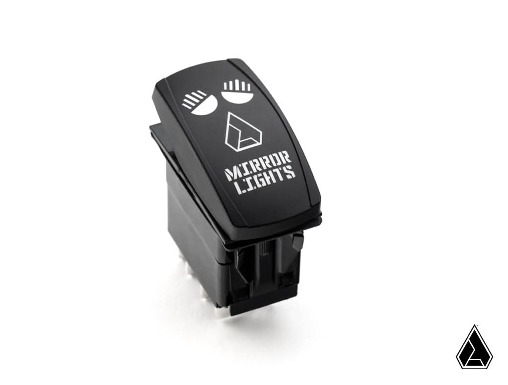 Nighthawk G2 LED UTV Side Mirrors wiring harness and switch — Assault Industries