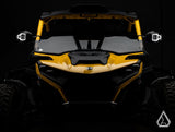 Nighthawk G2 LED UTV Side Mirrors amber mirror lights front view — Assault Industries