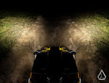 Nighthawk G2 LED UTV Side Mirrors night beam pattern — Assault Industries