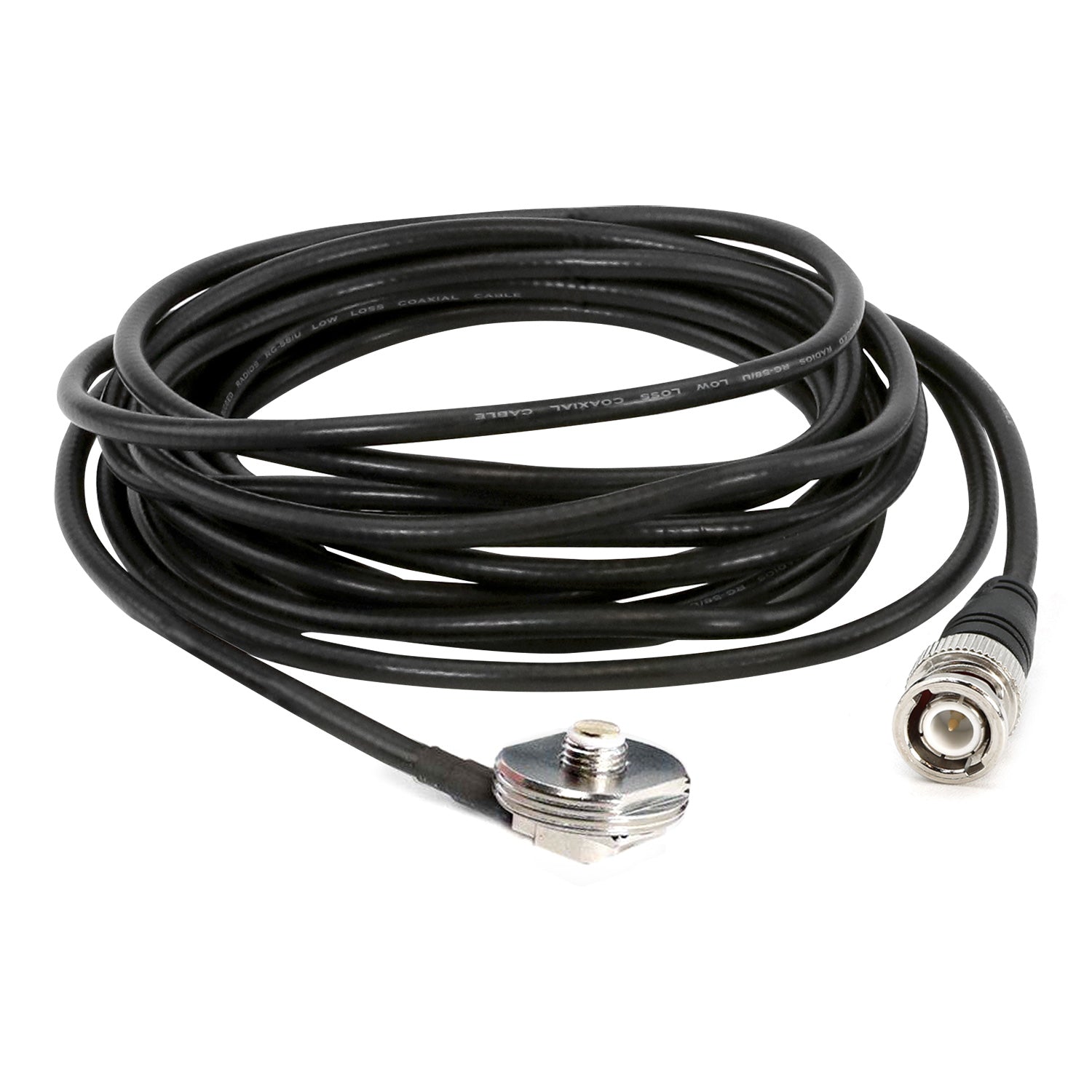 Photo of 15 Ft Antenna Coax Cable with BNC Connector and 3/8 NMO Mount by Rugged Radios - Premium for UTVs / Side by Sides