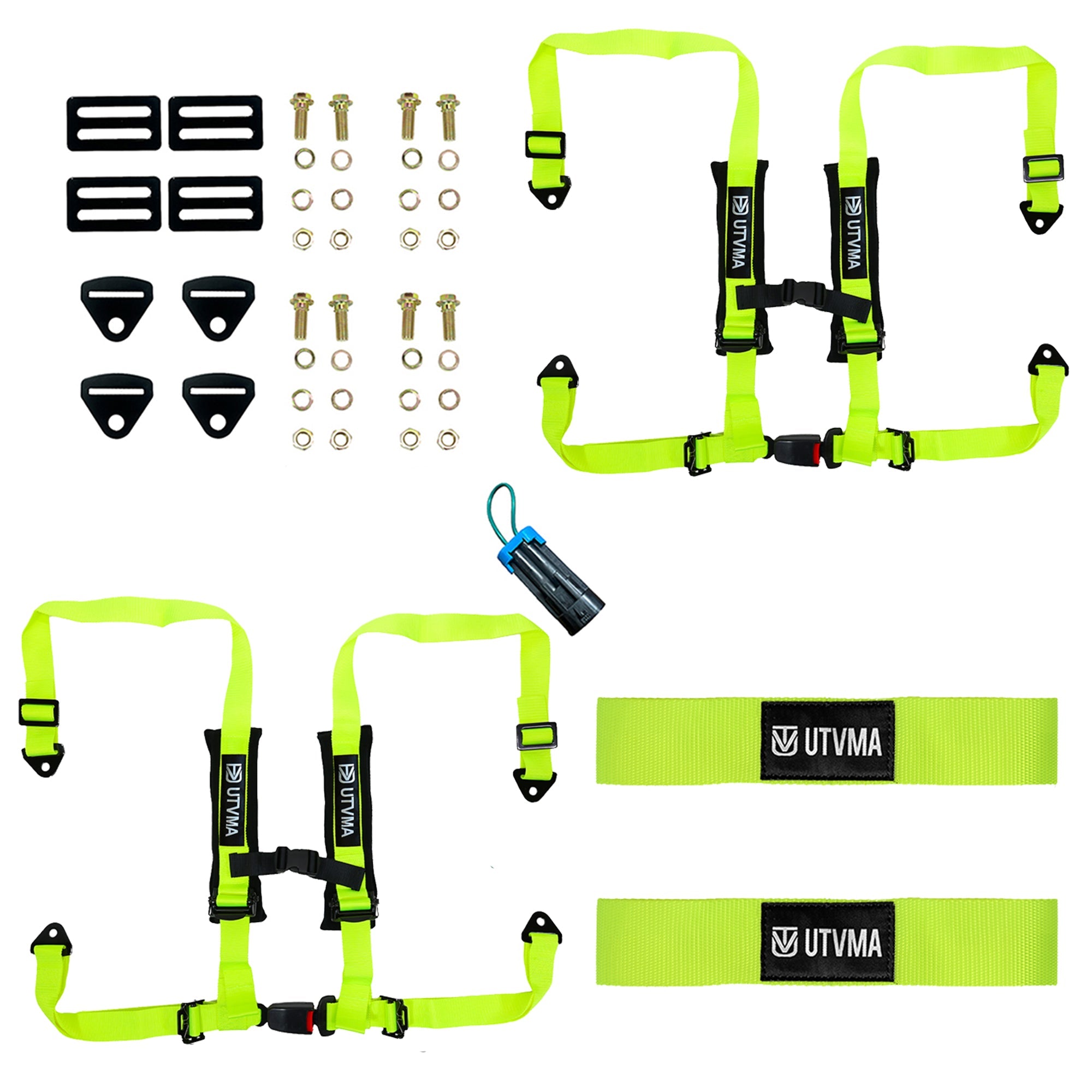 Photo of Maverick X3 Harness Kit (2017-2025) by UTV Mountain Accessories - Premium for UTVs / Side by Sides