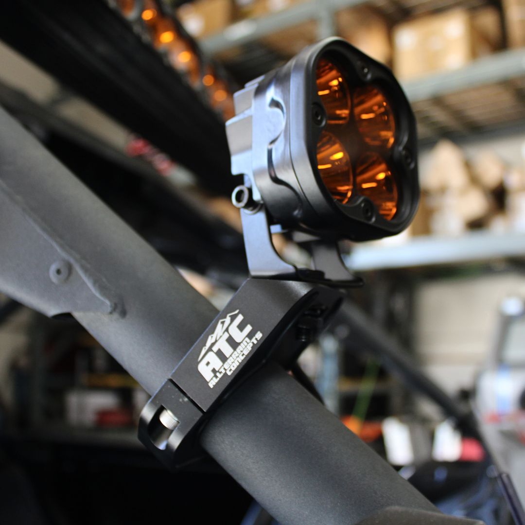 Photo of Billet A-Pillar Mounts (Pair) by All Terrain Concepts - Premium Mounts for UTVs / Side by Sides