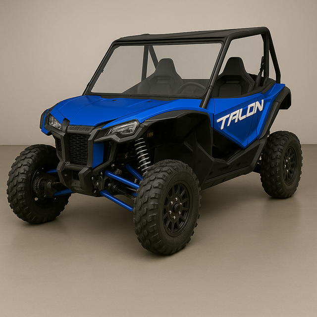 Photo of HONDA TALON TILTING UTV WINDSHIELD - FOR FACTORY HARD TOP (TK00580, TK00581 & TK00582) by TerraRider UTV Windshields & Accessories - Premium for UTVs / Side by Sides