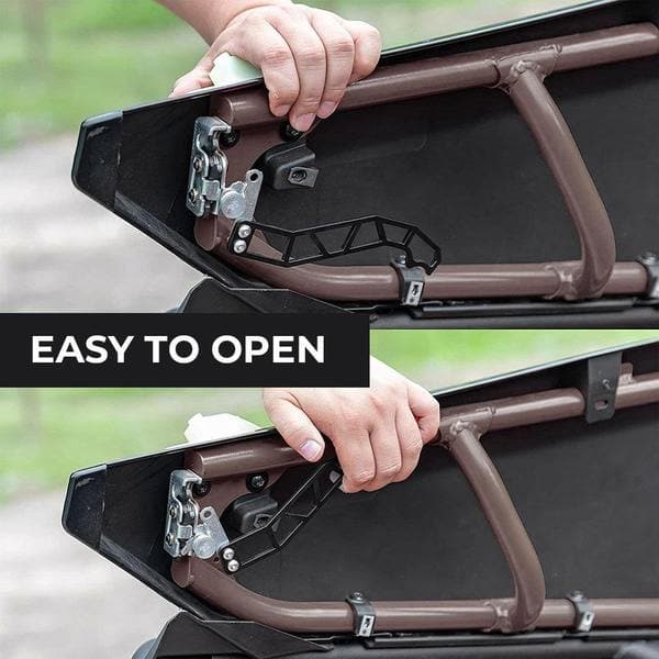 Photo of Lower Doors Panels Kit & Door Handle For Can-Am Maverick X3 MAX by Kemimoto - Premium for UTVs / Side by Sides