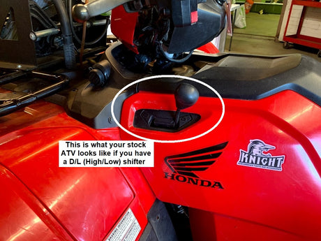 Photo of Honda Sure 4 with Side Shifter by Knight ATV - Premium Apparel & Accessories for UTVs / Side by Sides