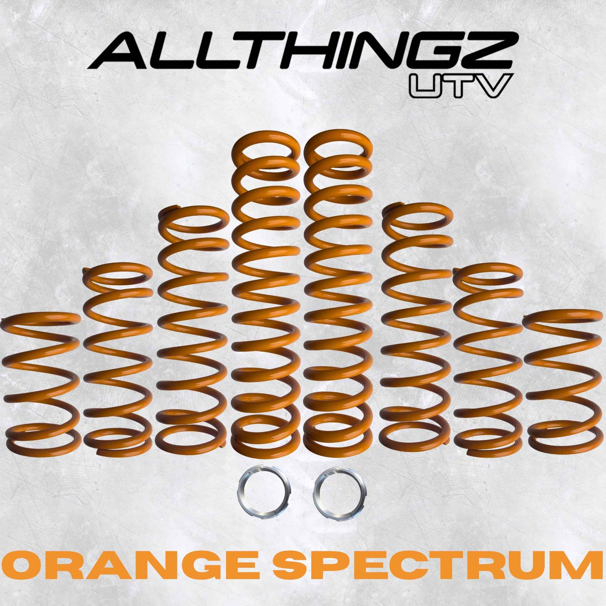 Polaris RZR XP Turbo 4 Seater Dual Rate Spring Kit - 80% Better Ride + 2-3 Inch Lift (2014+)
