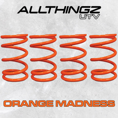 (Open Box) - Polaris RZR XP 1000 2-Seat Walker Evans Tender Spring Kit (2014-2018) - Orange Madness