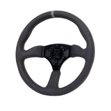 Photo of UTVMA Octane Leather Steering Wheel With Hub (Polaris, Can Am Models) by UTV Mountain Accessories - Premium Steering Wheel for UTVs / Side by Sides