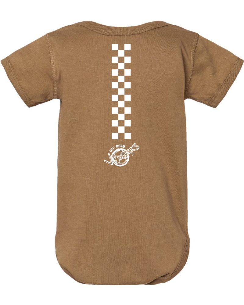 Photo of Off the Wall Onesie by OFF-ROAD VIXENS CLOTHING CO. - Premium Youth for UTVs / Side by Sides