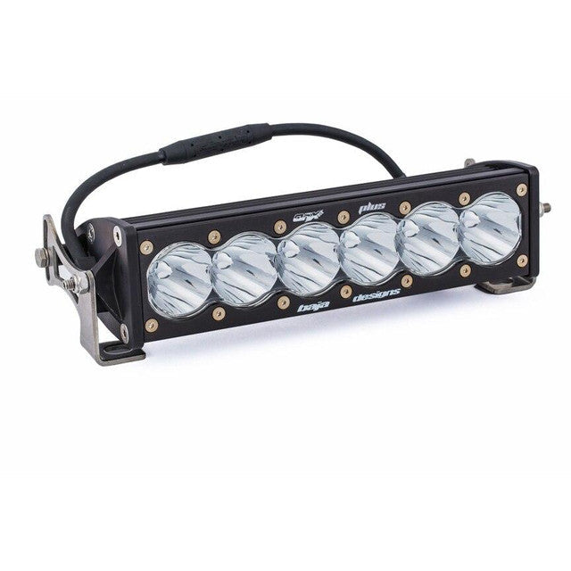 Photo of OnX6+ Straight LED Light Bar 10" Clear Driving Combo by Baja Designs - Premium for UTVs / Side by Sides