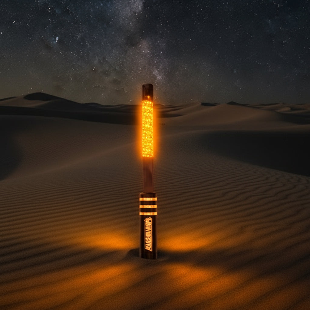 Photo of V2 Black Out LED Whip Set: The Ultimate Stealth by Marshin Whips - Premium for UTVs / Side by Sides