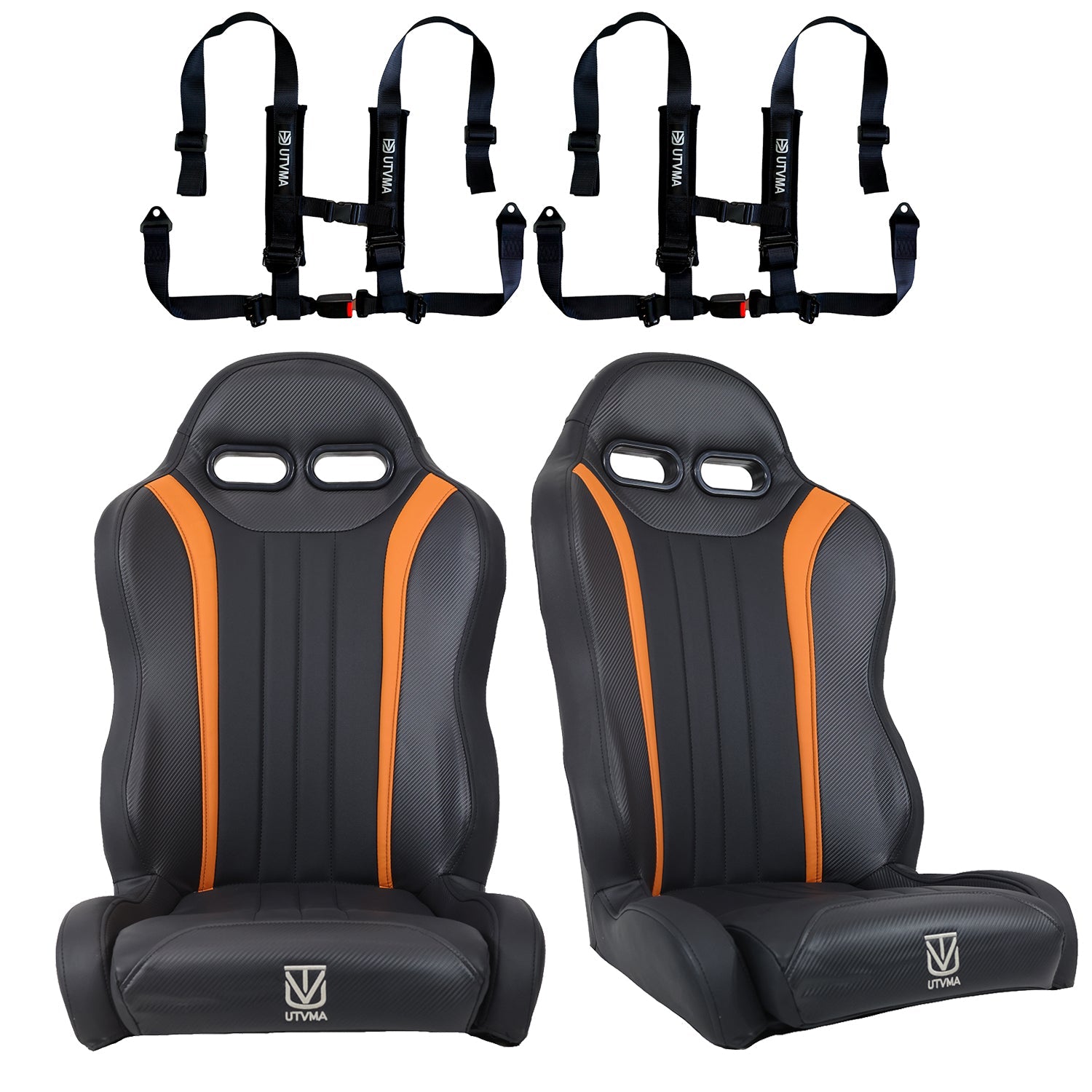 Photo of "Weekender" Series Pair of Front Suspension Bucket Seats Maverick X3 2 or 4 Seater (2017-2025) by UTV Mountain Accessories - Premium Seats & Seat Accessories for UTVs / Side by Sides