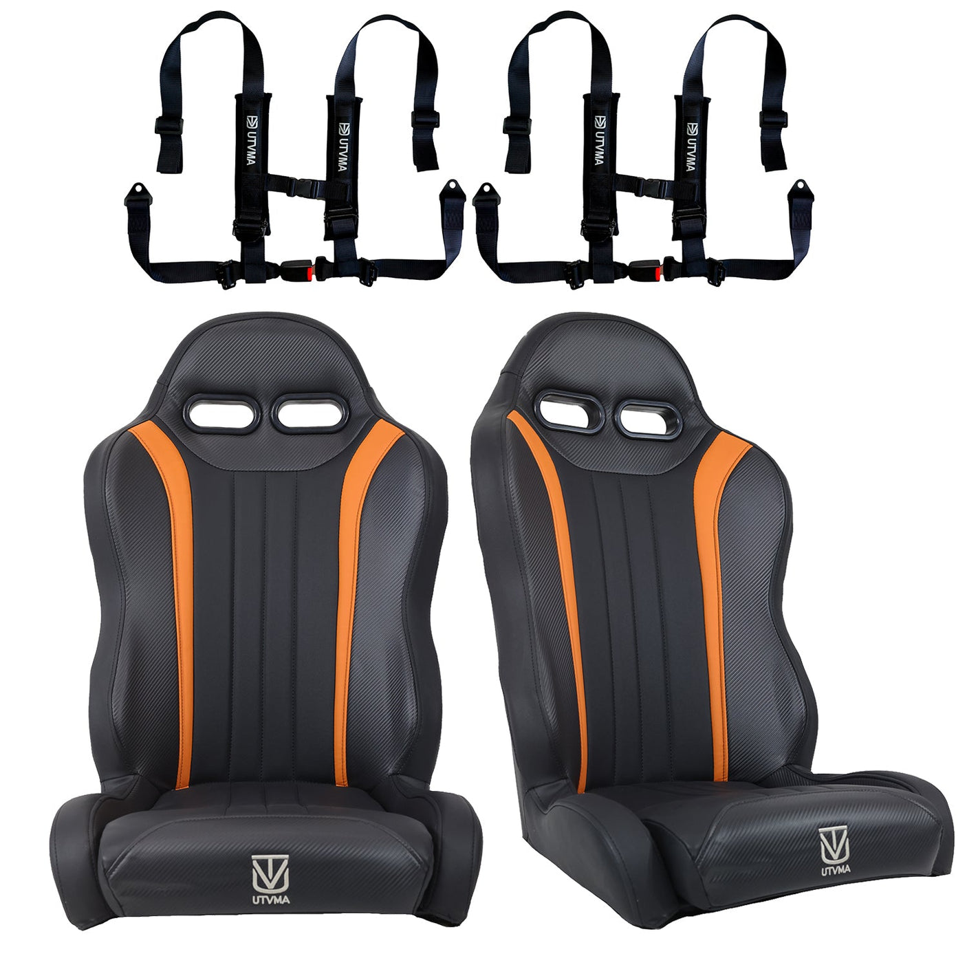 Photo of RZR PRO (Turbo R, Pro R, Pro) 2 and 4 Seater Suspension "Weekender" Series Pair of Front Bucket Seats W/ Quick Mount Bracket (2020-2025) by UTV Mountain Accessories - Premium Seats & Seat Accessories for UTVs / Side by Sides