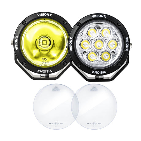 Photo of Clear Replacement Lens Kit by Vision X Off-Road - Premium Light Pods for UTVs / Side by Sides