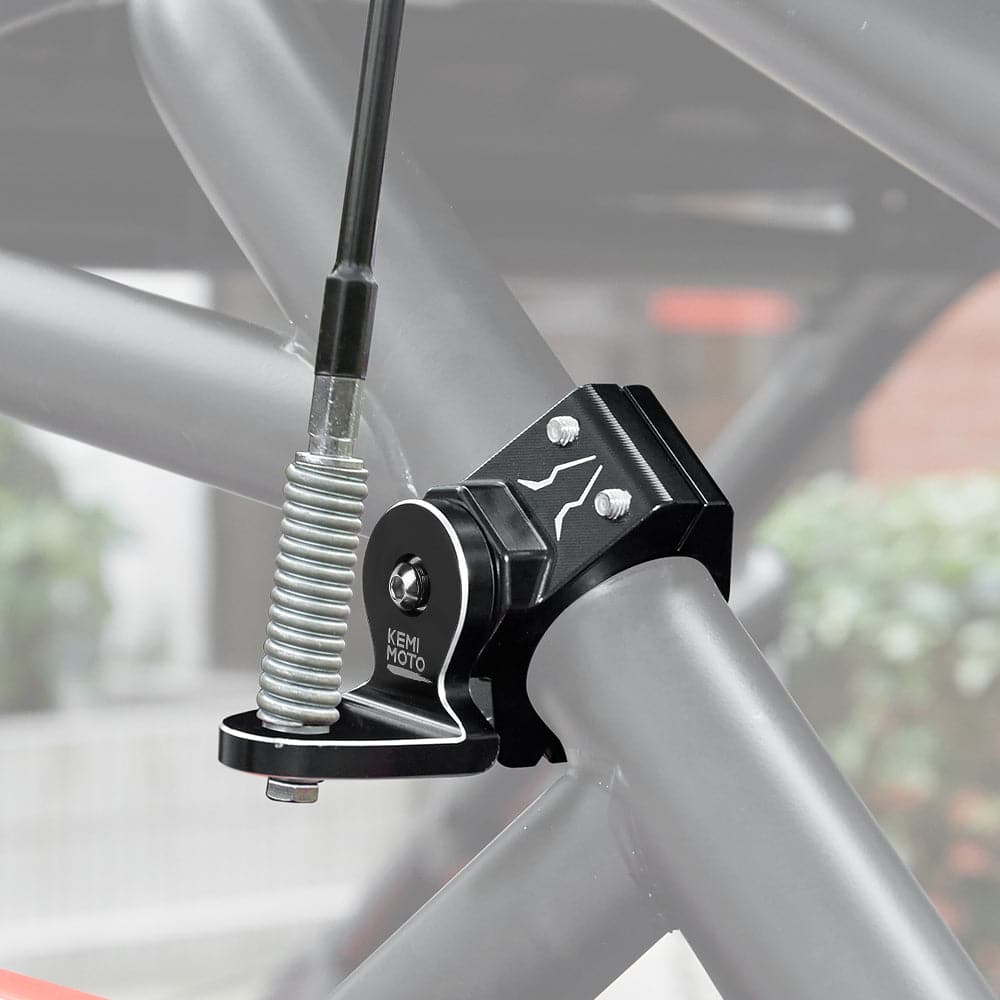 Photo of UTV Flag Mount, Whip Light Mount for 1.75 to 2 inch Roll Bar by Kemimoto - Premium for UTVs / Side by Sides