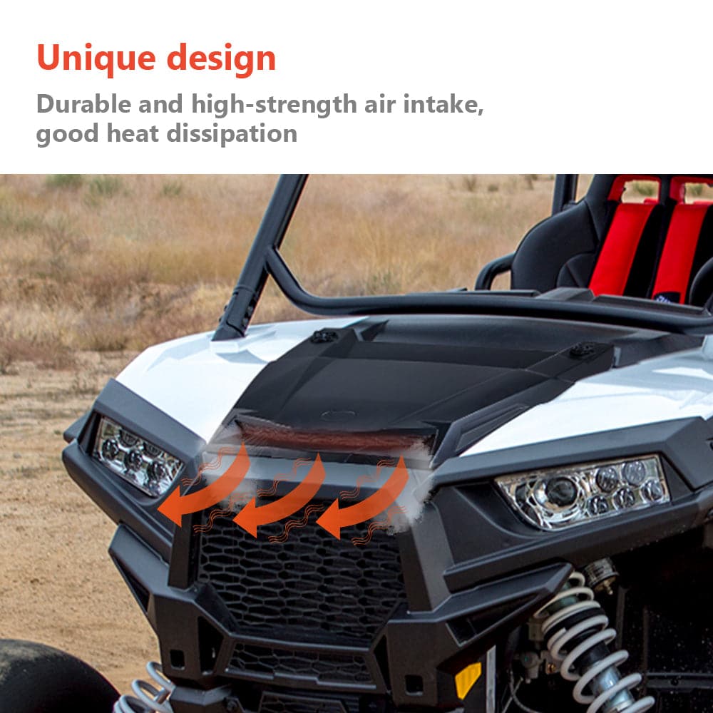 Photo of UTV Turbo Hood Scoop for RZR XP 1000/XP Turbo/1000S/900 by Kemimoto - Premium for UTVs / Side by Sides