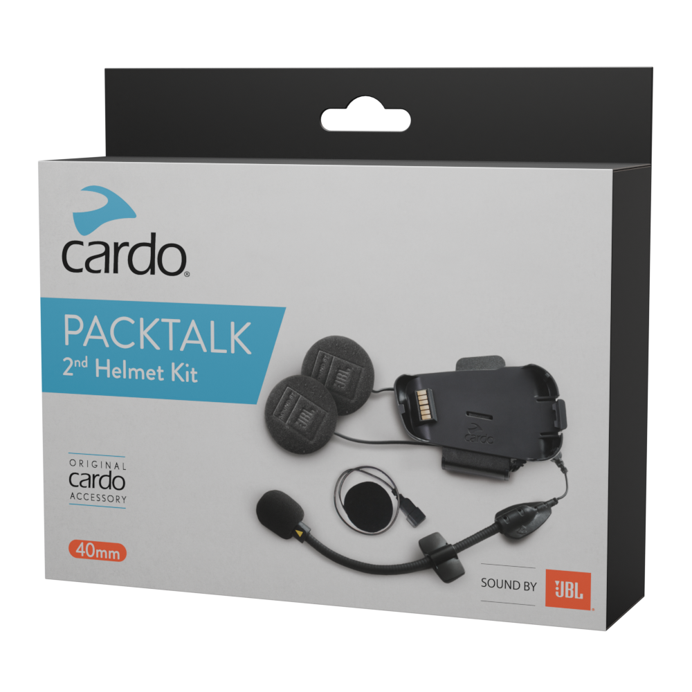 Photo of Packtalk 2nd helmet kit with Sound by JBL by Cardo - Premium for UTVs / Side by Sides