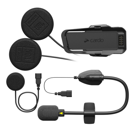 Photo of Packtalk Pro/Edge 2nd Helmet Kit - Sound by JBL by Cardo - Premium for UTVs / Side by Sides