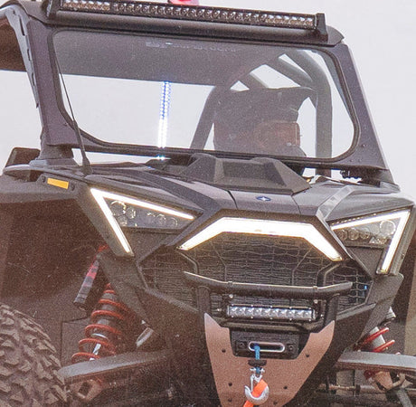 Polaris Pro R Vented Front Windshield