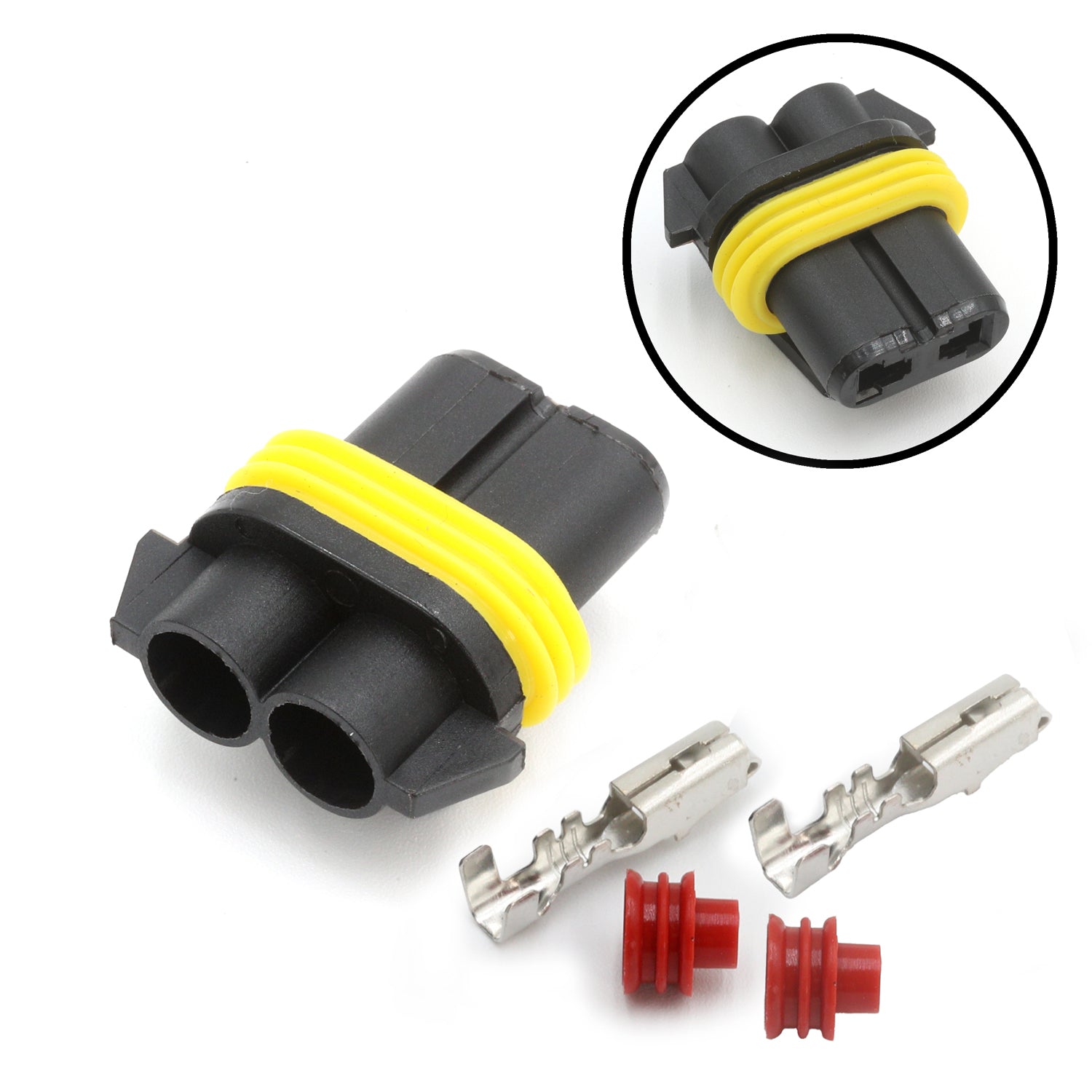 Photo of Waterproof Power Plug Connector Kit (Female) – Upgrade or Replacement by Rugged Radios - Premium for UTVs / Side by Sides