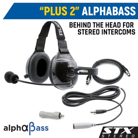 Photo of Rear Seat Expansion Kit with Helmet Kits or Headsets by Rugged Radios - Premium for UTVs / Side by Sides
