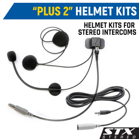 Photo of Rear Seat Expansion Kit with Helmet Kits or Headsets by Rugged Radios - Premium for UTVs / Side by Sides