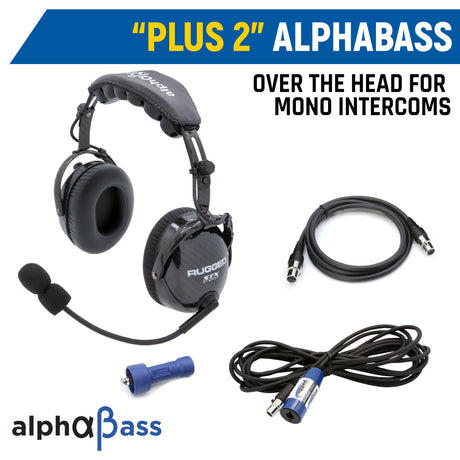 Photo of Rear Seat Expansion Kit with Helmet Kits or Headsets by Rugged Radios - Premium for UTVs / Side by Sides