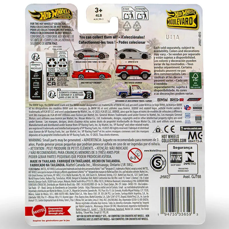 Hot Wheels 1978 Dodge Lil Red Express Truck (1:64 Scale)