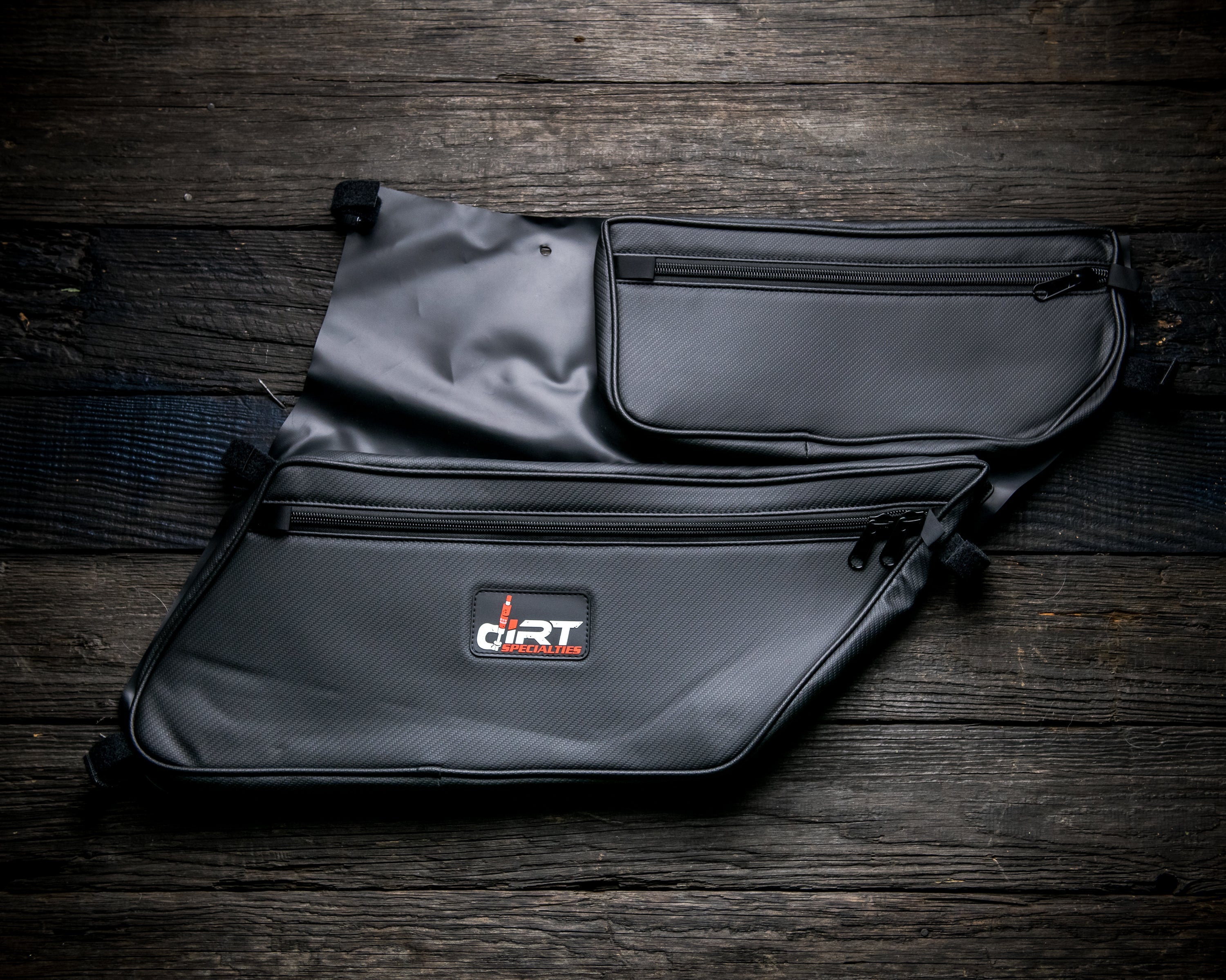 Photo of CANAM X3 FLAT TOP DOOR BAGS (#DS-4206-BAG) by Dirt Specialties - Premium Door Bags & Door Accessories for UTVs / Side by Sides
