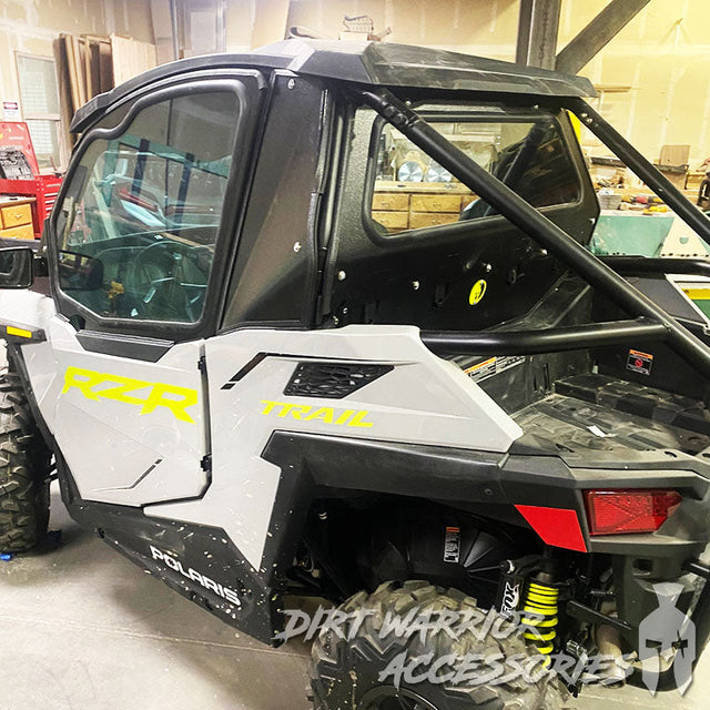 Photo of Dirt Warrior Accessories - POLARIS 900 S/1000 S SPORT/TRAIL REAR WINDSHIELD 2021+ by Dirt Warrior Accessories - Premium WINDSHIELD for UTVs / Side by Sides