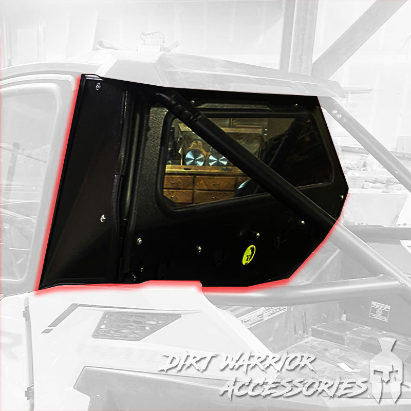 Dirt Warrior Accessories - POLARIS 900 S/1000 S SPORT/TRAIL REAR WINDSHIELD 2021+