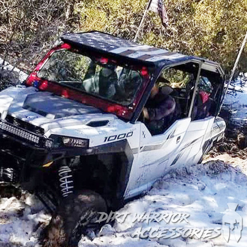 Photo of Dirt Warrior Accessories - Polaris General Front Windshield 2016+ by Dirt Warrior Accessories - Premium WINDSHIELD for UTVs / Side by Sides