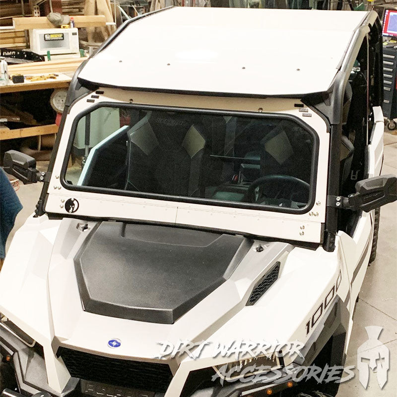 Photo of Dirt Warrior Accessories - Polaris General Front Windshield 2016+ by Dirt Warrior Accessories - Premium WINDSHIELD for UTVs / Side by Sides