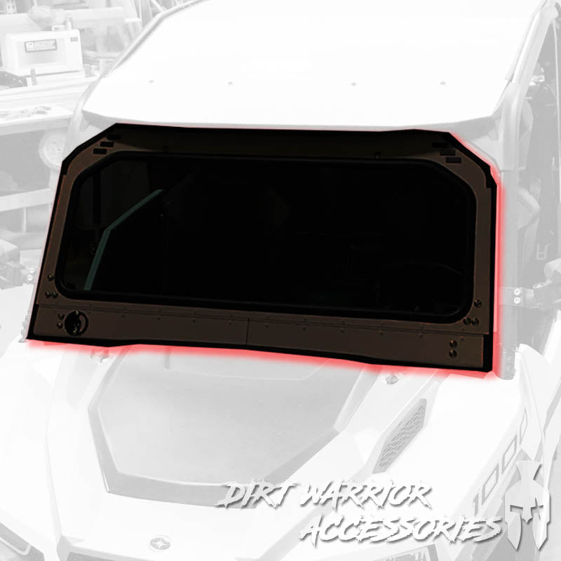 Photo of Dirt Warrior Accessories - Polaris General Front Windshield 2016+ by Dirt Warrior Accessories - Premium WINDSHIELD for UTVs / Side by Sides