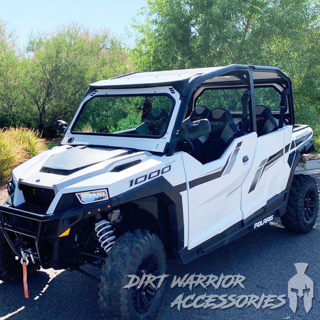 Photo of Dirt Warrior Accessories - Polaris General Front Windshield 2016+ by Dirt Warrior Accessories - Premium WINDSHIELD for UTVs / Side by Sides