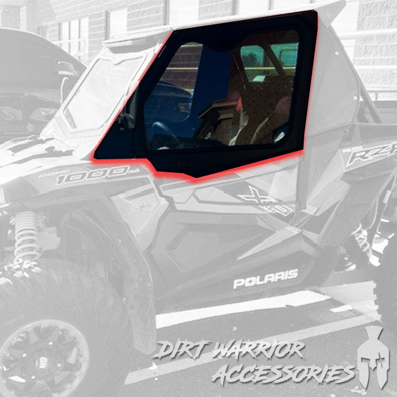 Photo of Dirt Warrior Accessories - Polaris RZR 1000 XP/Turbo 2-Seat Cab Enclosure "THE VAULT" 2014-23 Upper Side Doors & Panels (Patent Pending) by Dirt Warrior Accessories - Premium Cab Enclosures for UTVs / Side by Sides