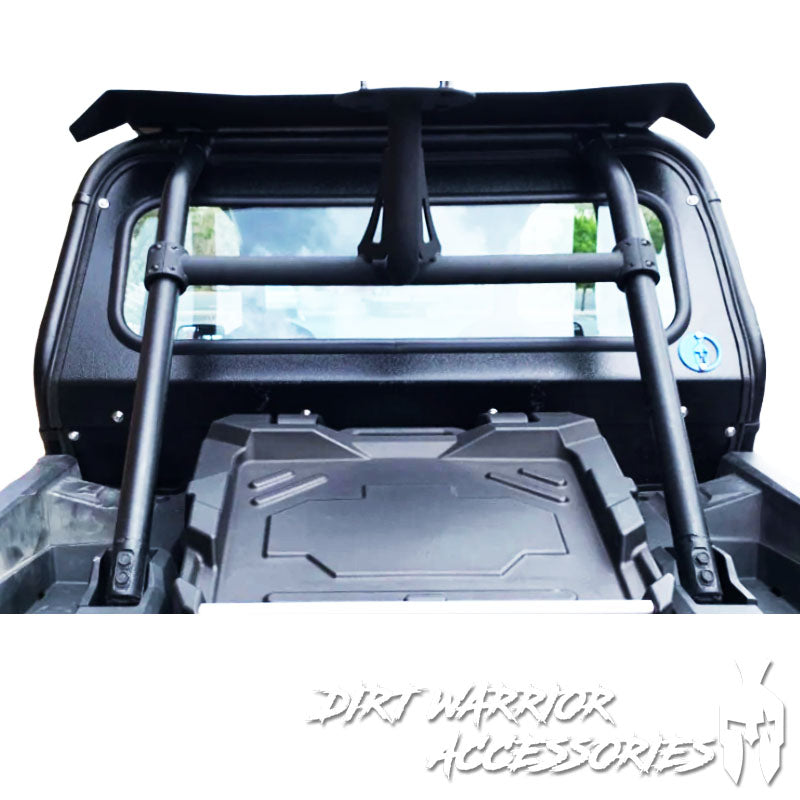 Photo of Dirt Warrior Accessories - Polaris RZR 1000 XP/Turbo Rear Windshield 2019-23 With or Without Harnesses by Dirt Warrior Accessories - Premium WINDSHIELD for UTVs / Side by Sides