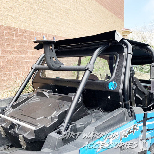 Photo of Dirt Warrior Accessories - Polaris RZR 1000 XP/Turbo Rear Windshield 2019-23 With or Without Harnesses by Dirt Warrior Accessories - Premium WINDSHIELD for UTVs / Side by Sides