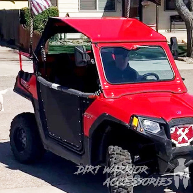 Photo of Dirt Warrior Accessories - Polaris RZR 570 Front Windshield 2012-13 by Dirt Warrior Accessories - Premium WINDSHIELD for UTVs / Side by Sides