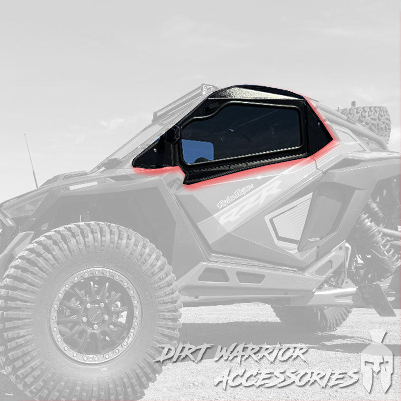 Dirt Warrior Accessories - Polaris RZR PRO R 2-Seat 2022-24 Cab Enclosure "THE VAULT" Upper Side Doors & Panels (Patent Pending)