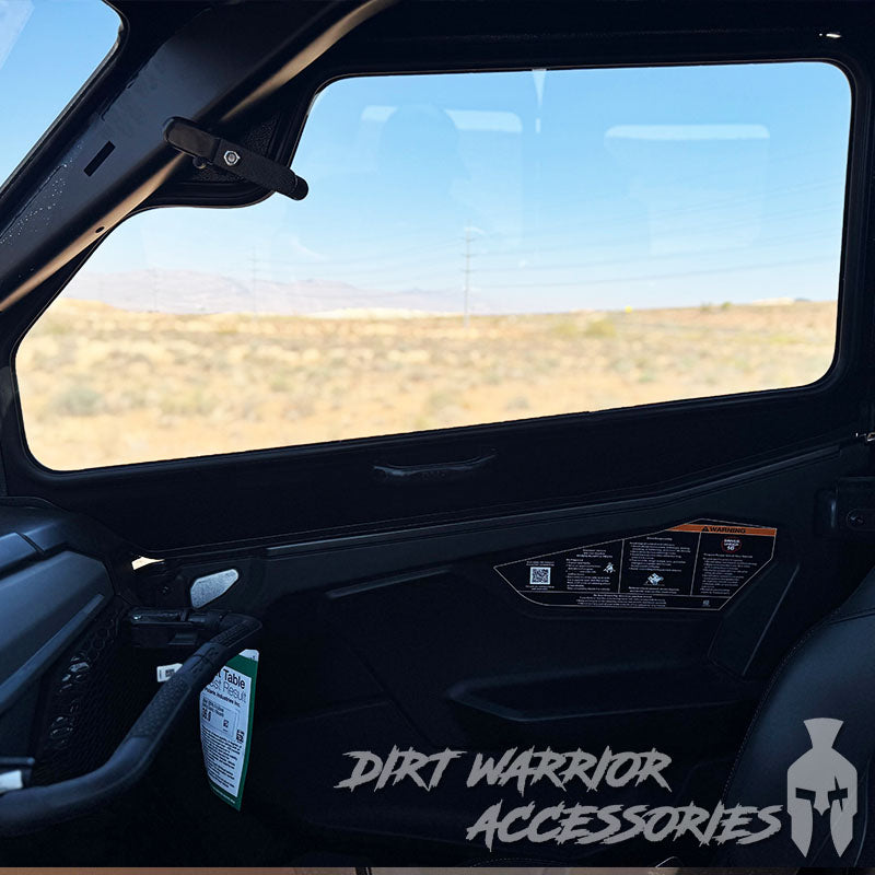 Photo of Dirt Warrior Accessories - Polaris RZR PRO R 4-Seat 2025+ Cab Enclosure "THE VAULT" Upper Side Doors & Panels (Patent Pending) by Dirt Warrior Accessories - Premium Cab Enclosures for UTVs / Side by Sides
