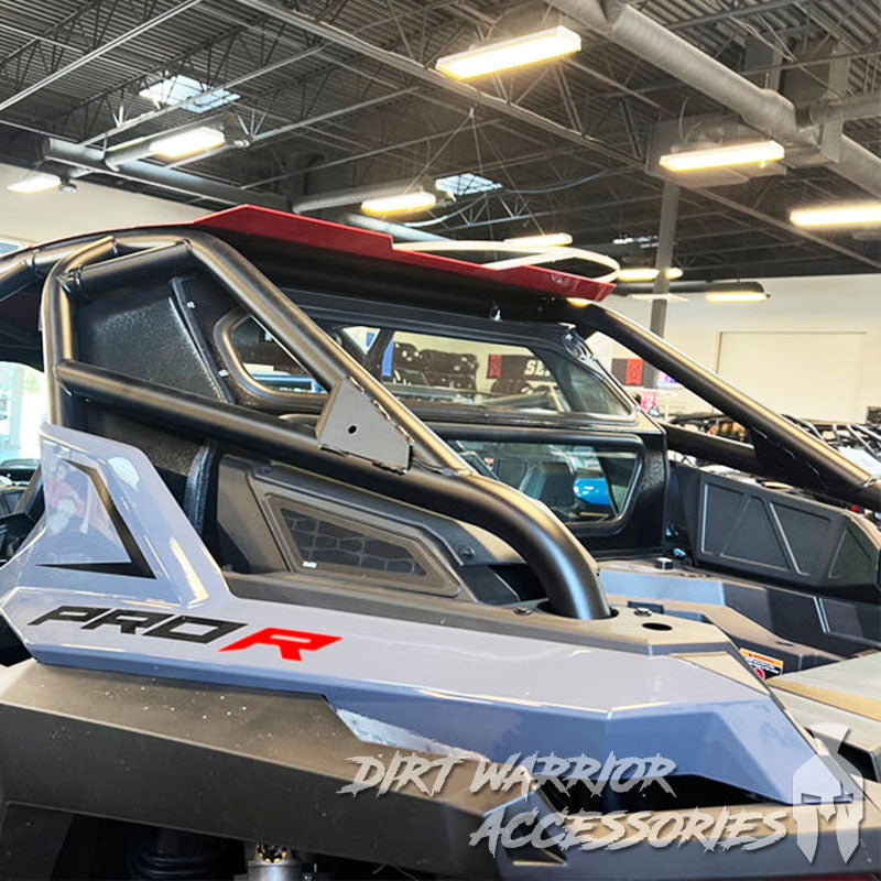 Photo of Dirt Warrior Accessories - POLARIS RZR PRO R REAR WINDSHIELD 2022-24 by Dirt Warrior Accessories - Premium WINDSHIELD for UTVs / Side by Sides