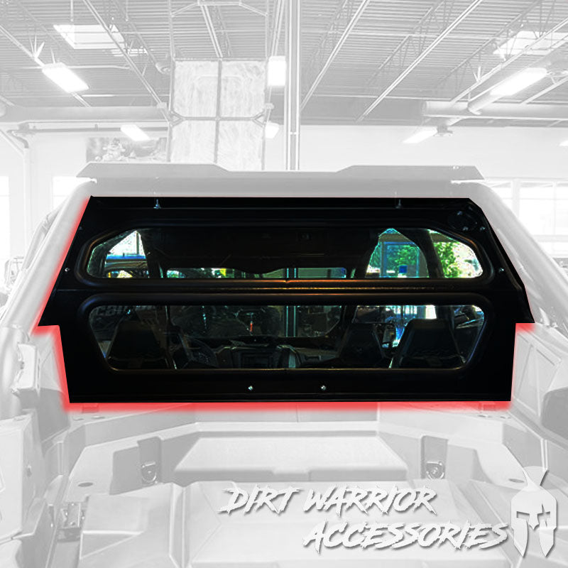 Photo of Dirt Warrior Accessories - POLARIS RZR PRO R REAR WINDSHIELD 2022-24 by Dirt Warrior Accessories - Premium WINDSHIELD for UTVs / Side by Sides